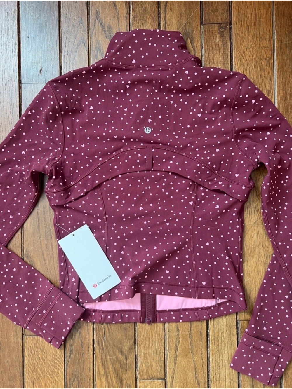 *RARE* Lululemon Define Scattered Heart Sz 6 💕 - Picture 2 of 4